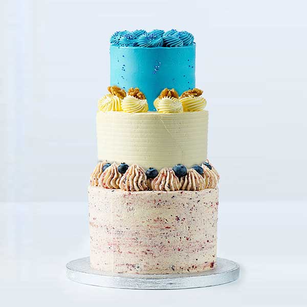 Build Your Own 3 Tier Classic Cake Wedding Cake
