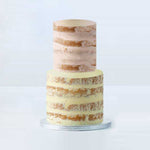 Load image into Gallery viewer, Build Your Own 2 Tier Semi-naked Cake

