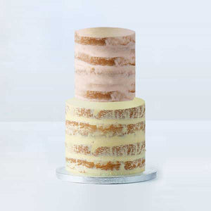 Build Your Own 2 Tier Semi-naked Cake