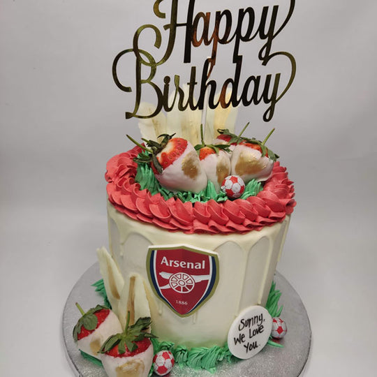 Football Drip Artisan Cake