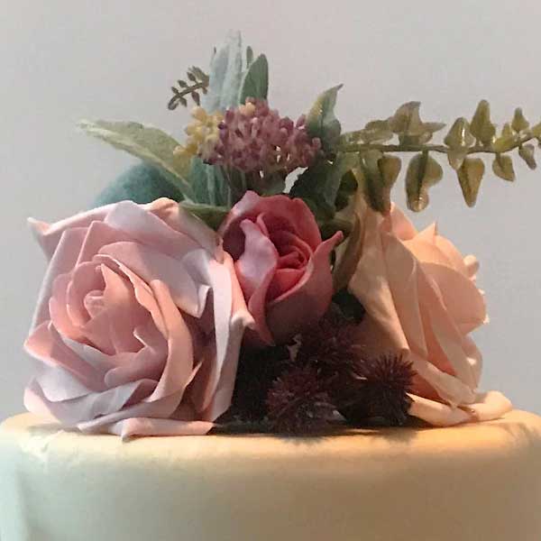 Foral Decoration Cake Girl London