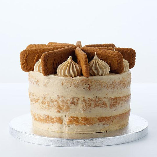 Semi-Naked Classic Biscoff Cake