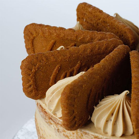 Semi-Naked Classic Biscoff Cake