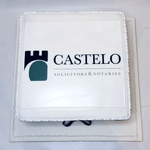 Load image into Gallery viewer, Branded Square or Round Logo Cake
