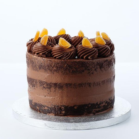 Semi-Naked Classic Chocolate Orange Cake