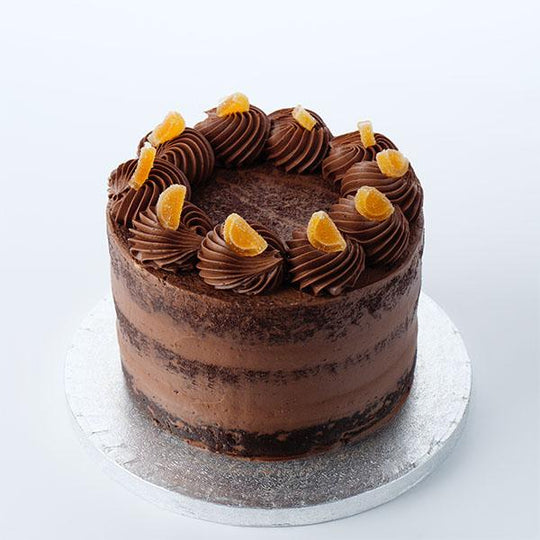 Semi-Naked Classic Chocolate Orange Cake