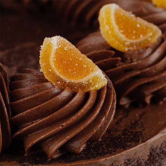 Semi-Naked Classic Chocolate Orange Cake