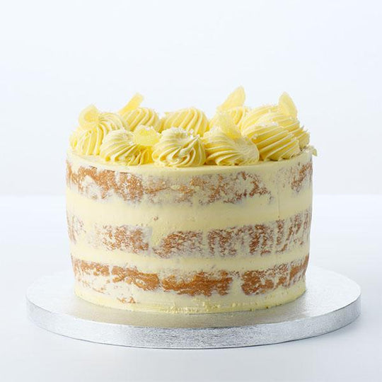 Semi-Naked Classic Lemon Cake