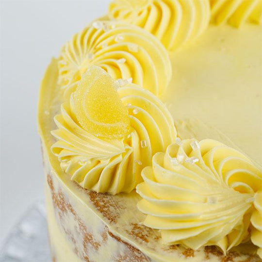 Semi-Naked Classic Lemon Cake