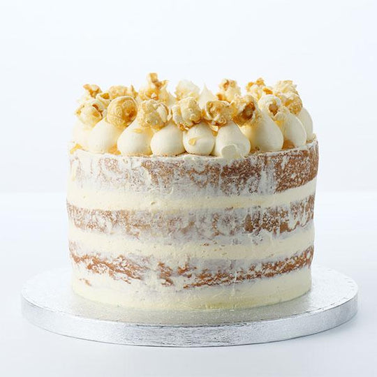Semi-Naked Classic Salted Caramel Cake