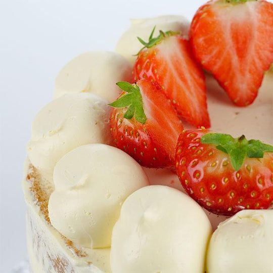 Semi-Naked Classic Vanilla Cake
