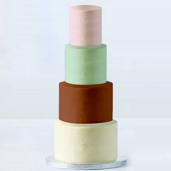 4 Tier Sponge Cake | Four Layer Birthday Cake – Cake Girl London