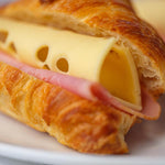 Load image into Gallery viewer, Savoury Ham &amp; Emmental Croissants
