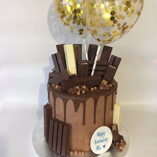 KitKat Inspired Chocolate Bar Cake