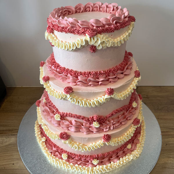 3 Tiered Lambeth Cake