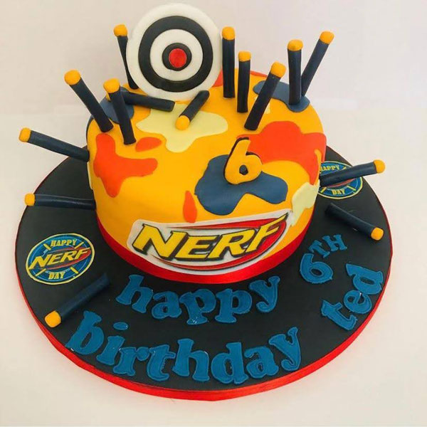 Nerf Game Cake