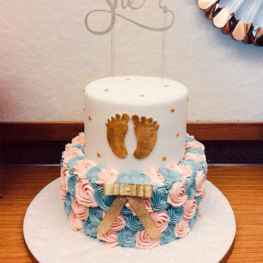 Gender Reveal Cake